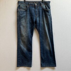 Mavi Men's Josh Low Rise Easy Bootcut Straight-Leg Jeans Sz 36
